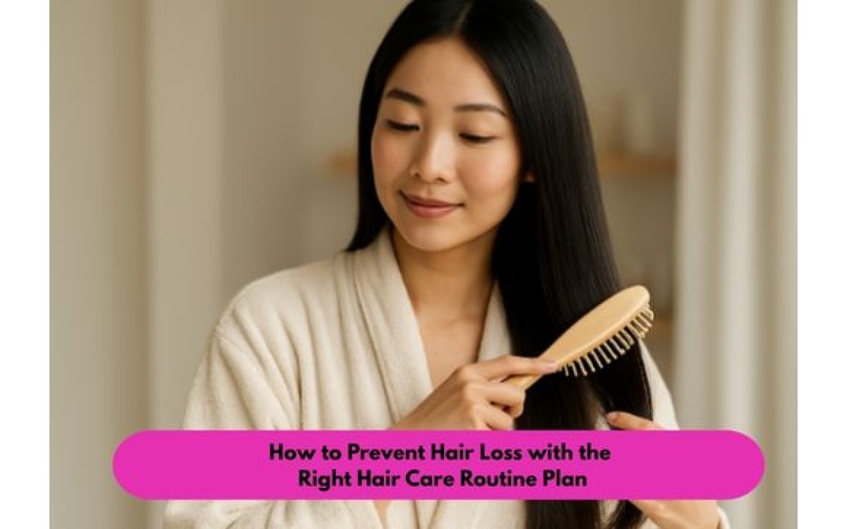 How to Prevent Hair Loss with the Right Hair Care Routine Plan