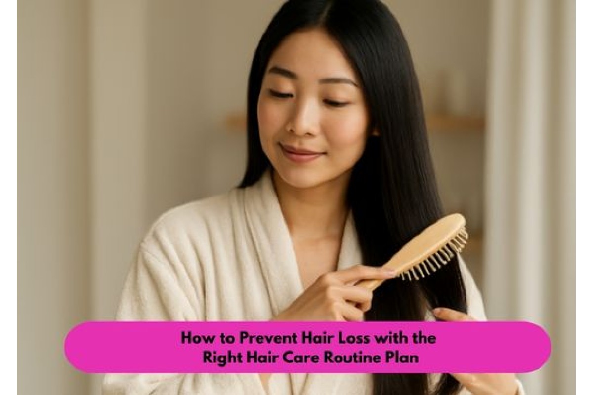 How to Prevent Hair Loss with the Right Hair Care Routine Plan