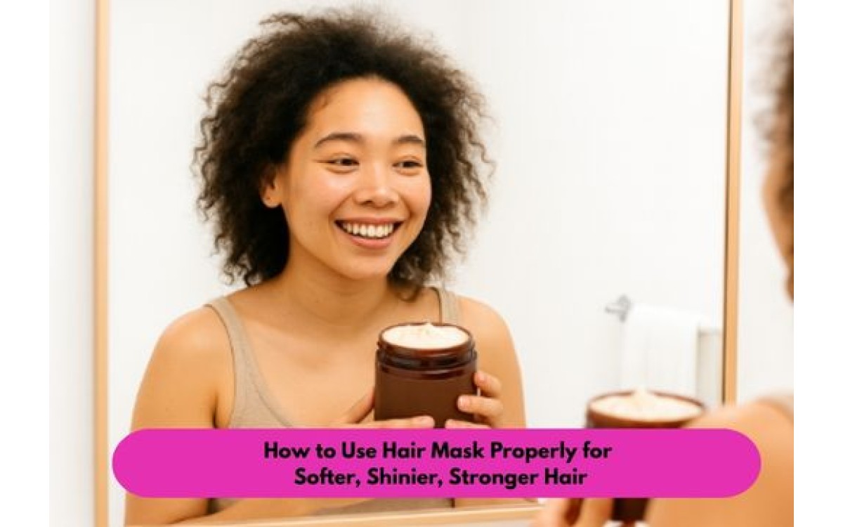 How to Use Hair Mask Properly for Softer, Shinier, Stronger Hair