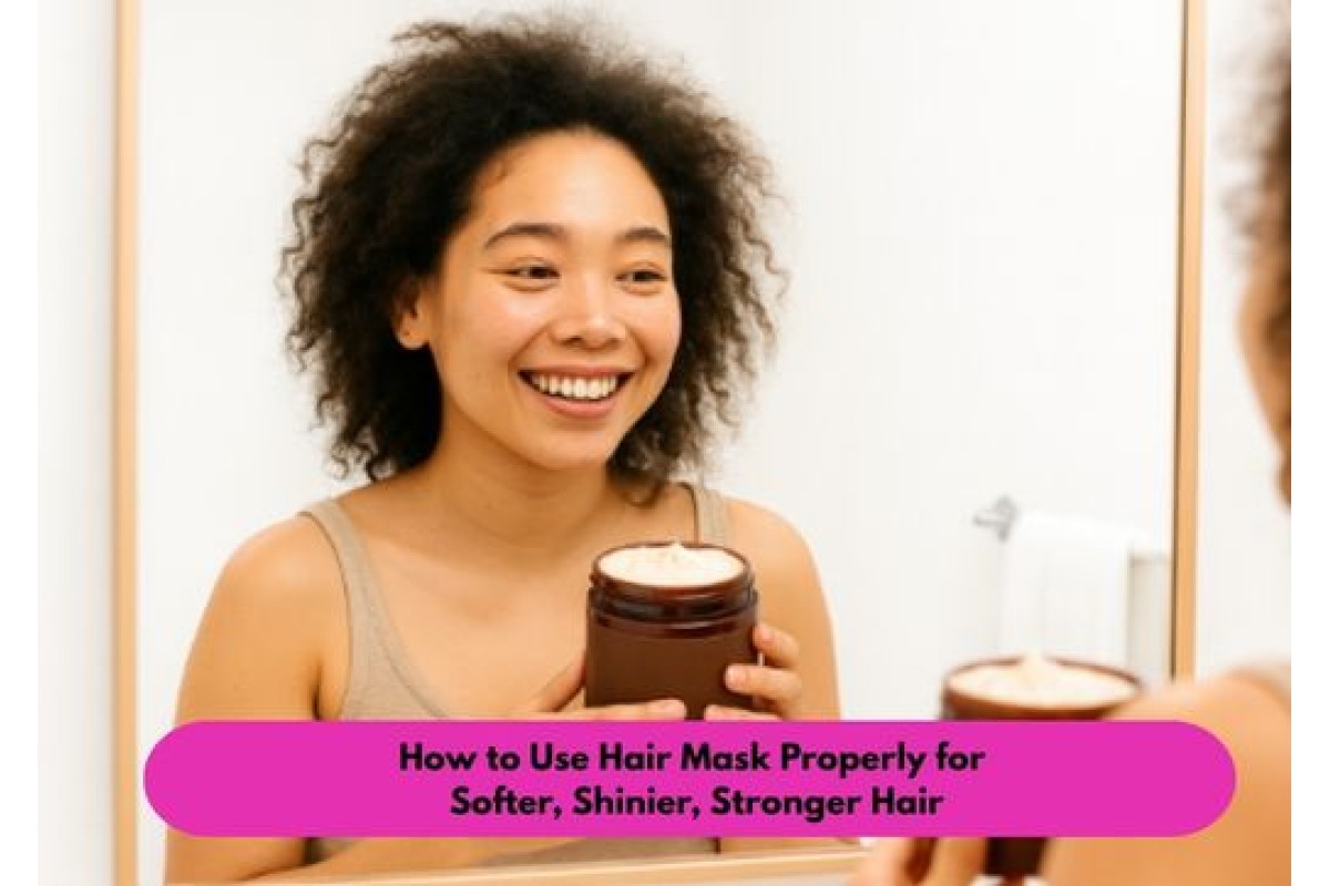 How to Use Hair Mask Properly for Softer, Shinier, Stronger Hair