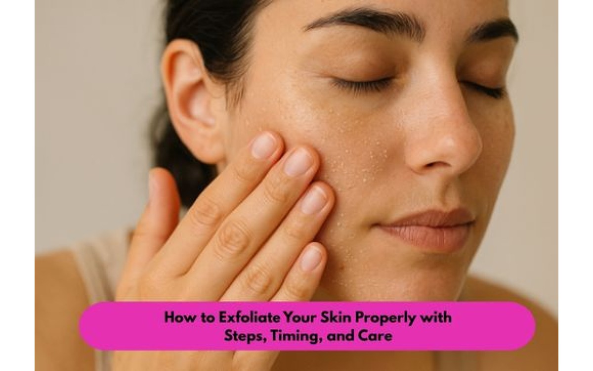 How to Exfoliate Your Skin Properly with Steps, Timing, and Care