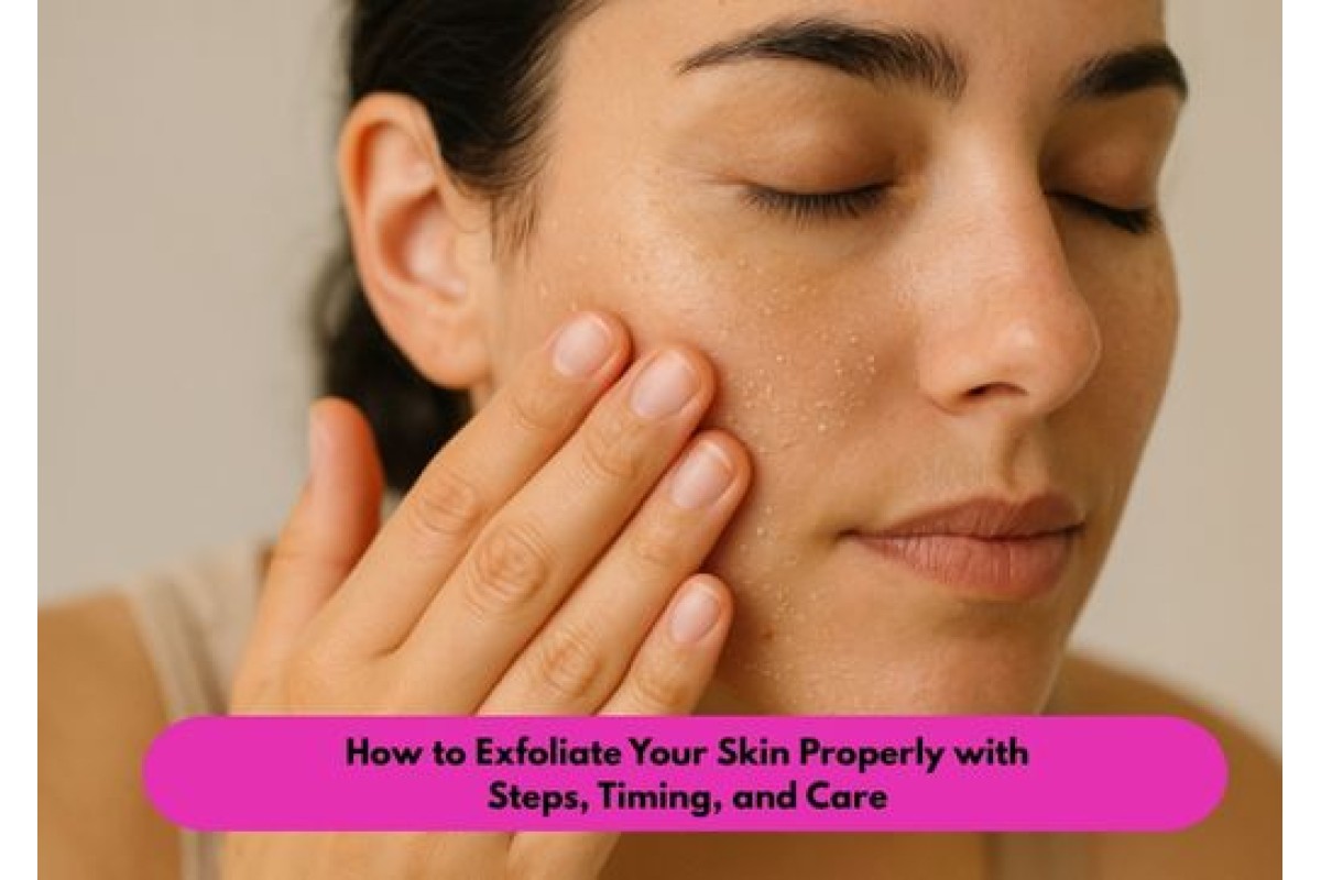 How to Exfoliate Your Skin Properly with Steps, Timing, and Care
