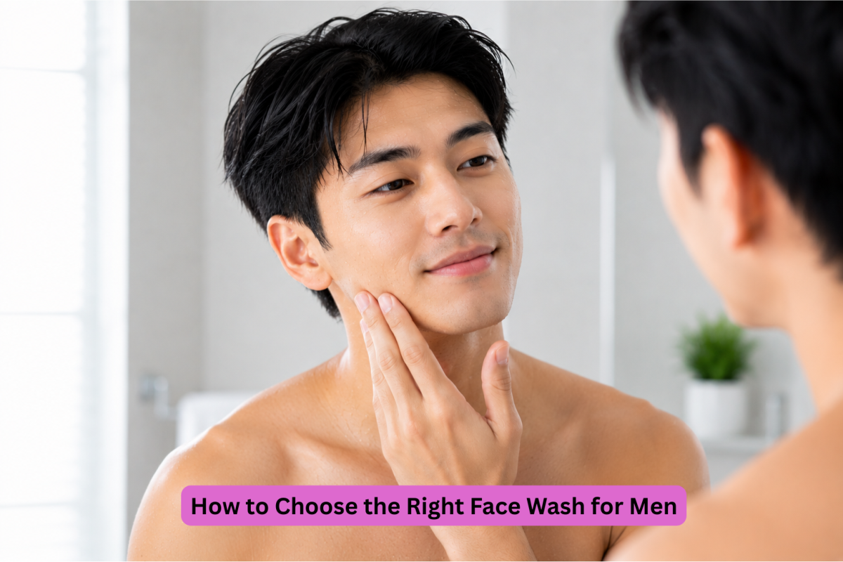 How to Choose the Right Face Wash for Men