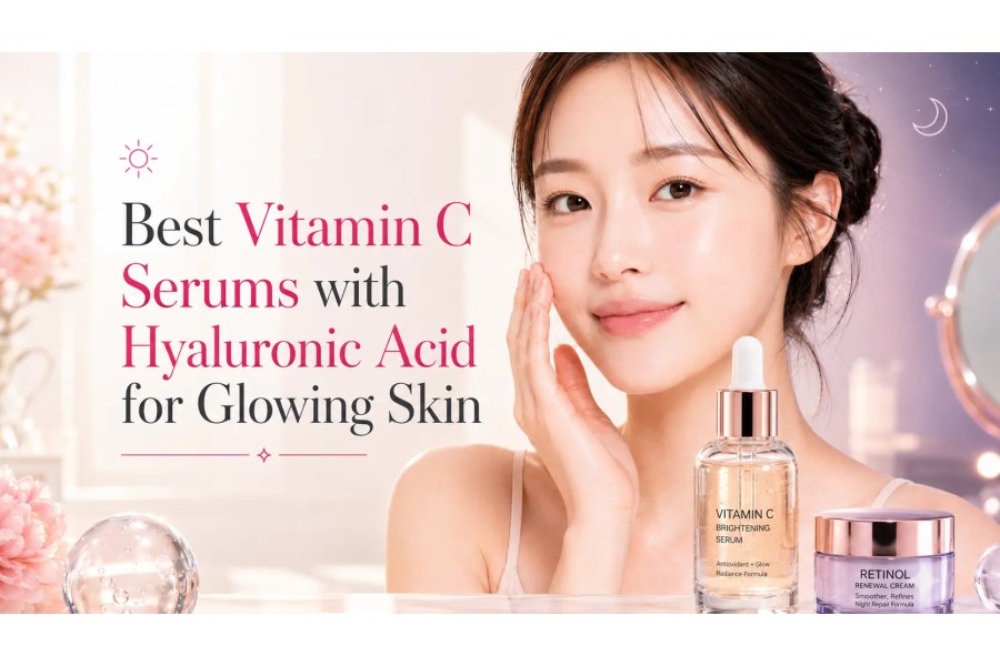 Vitamin C Serum with Hyaluronic Acid: The Secret to Glowing Skin