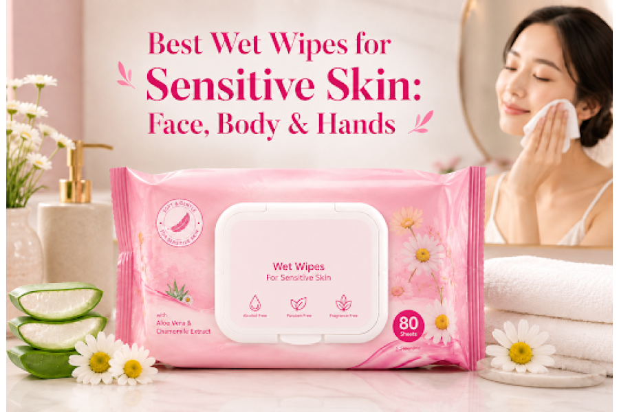 Best Wet Wipes for Sensitive Skin, Face, Body, and Hands Guide