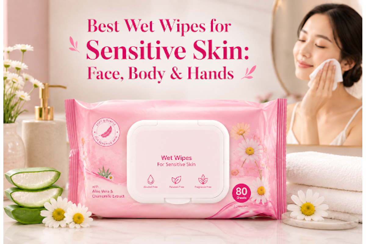 Best Wet Wipes for Sensitive Skin, Face, Body, and Hands Guide
