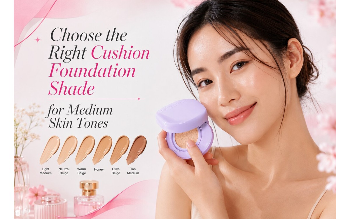 Choose the Right Foundation Shades: Cushion Foundation