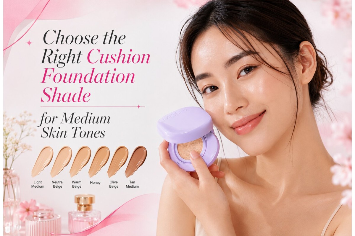 Choose the Right Foundation Shades: Cushion Foundation