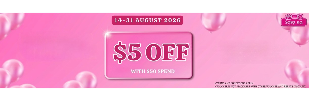 $5 Voucher with Min Spend $50