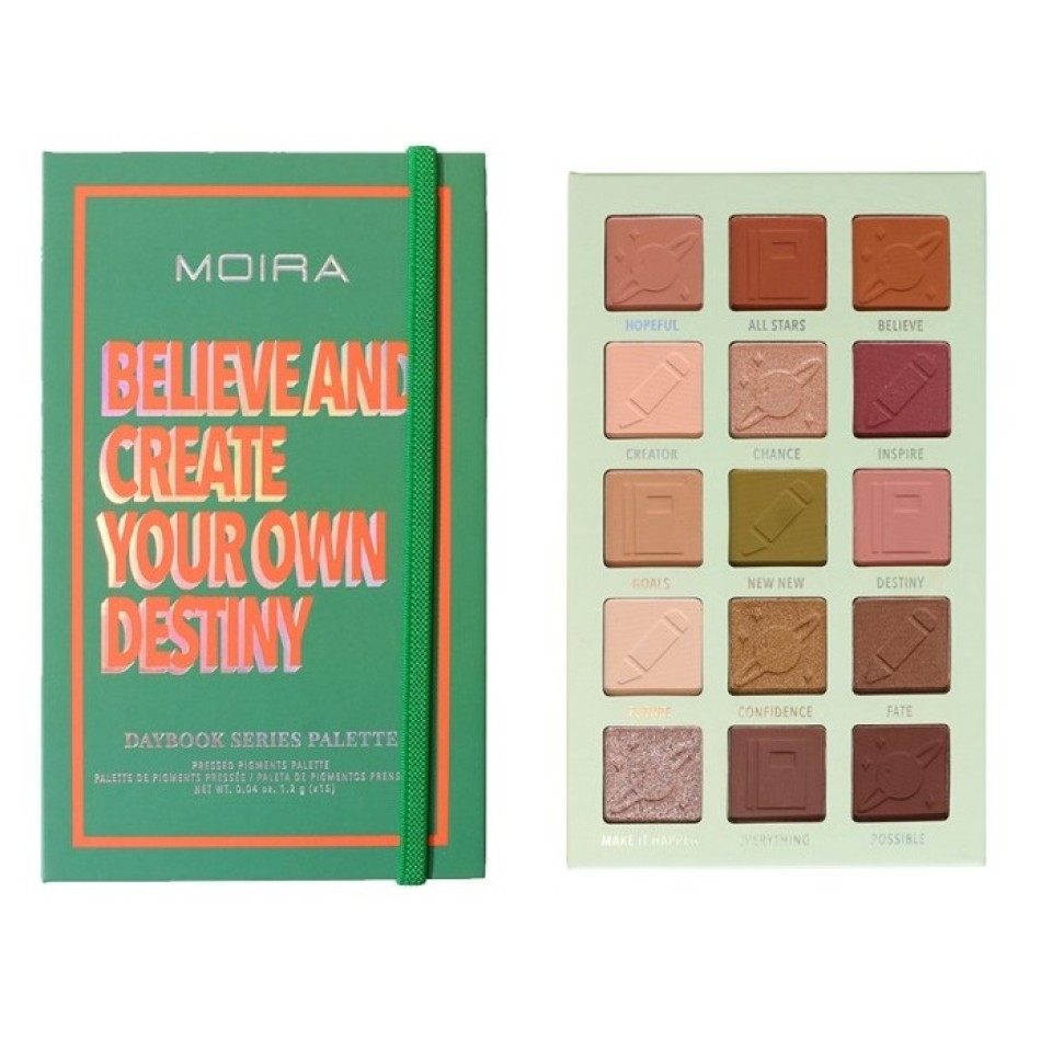 BELIEVE AND CREATE YOUR OWN DESTINY DAYBOOK SERIES PALETTE