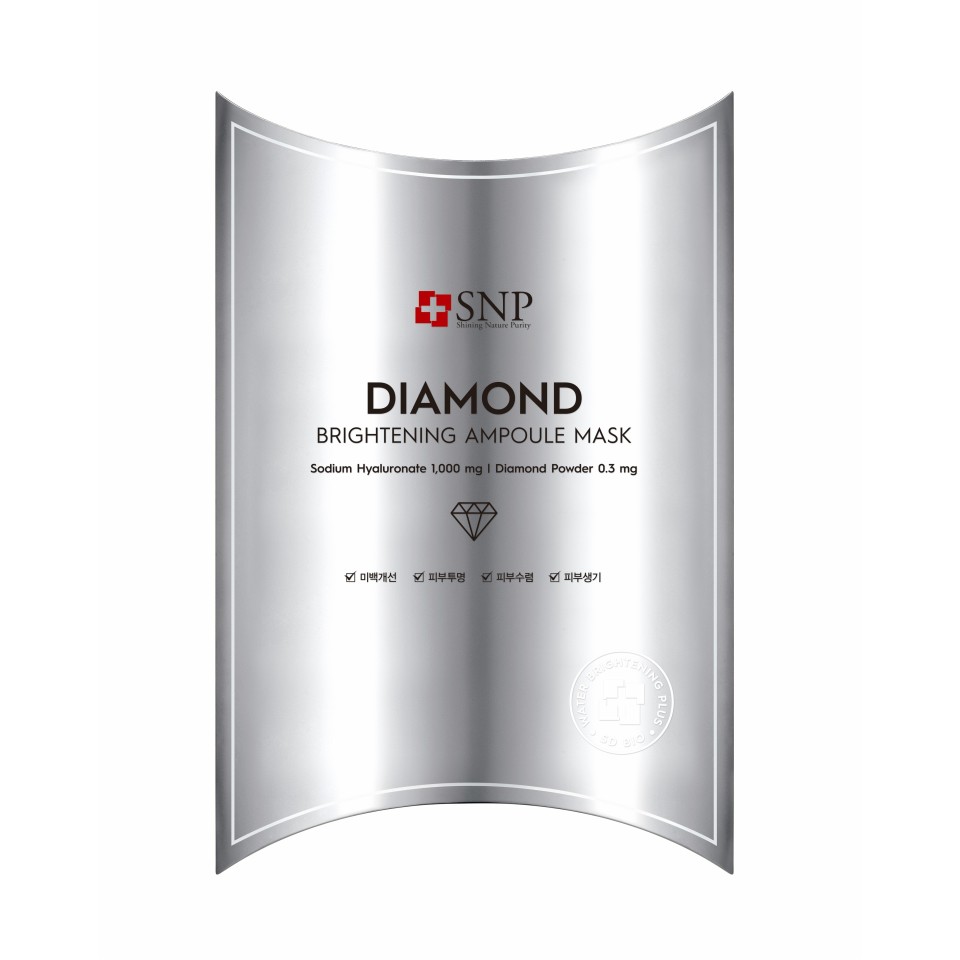 DIAMOND BRIGHTENING AMPOULE MASK 10'S