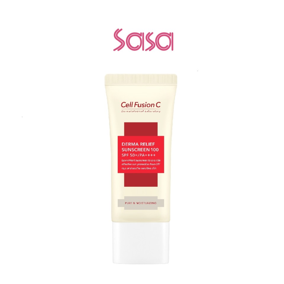 DERMA RELIEF SUNSCREEN 100 SPF50+PA++++ 2'S