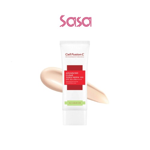 ADVANCED CLEAR SUNSCREEN 100 SPF50+/PA++++ 2'S