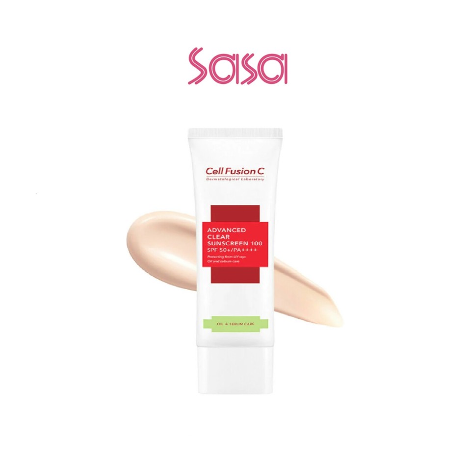 ADVANCED CLEAR SUNSCREEN 100 SPF50+/PA++++ 2'S