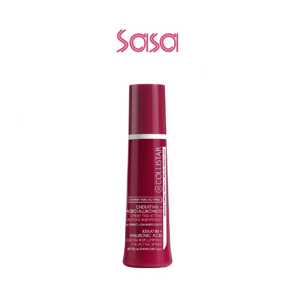 KERATIN+HYALURONIC ACID RECONSTRUCTING REPLUMPING FIX-ACTIVE SPRAY 100ML