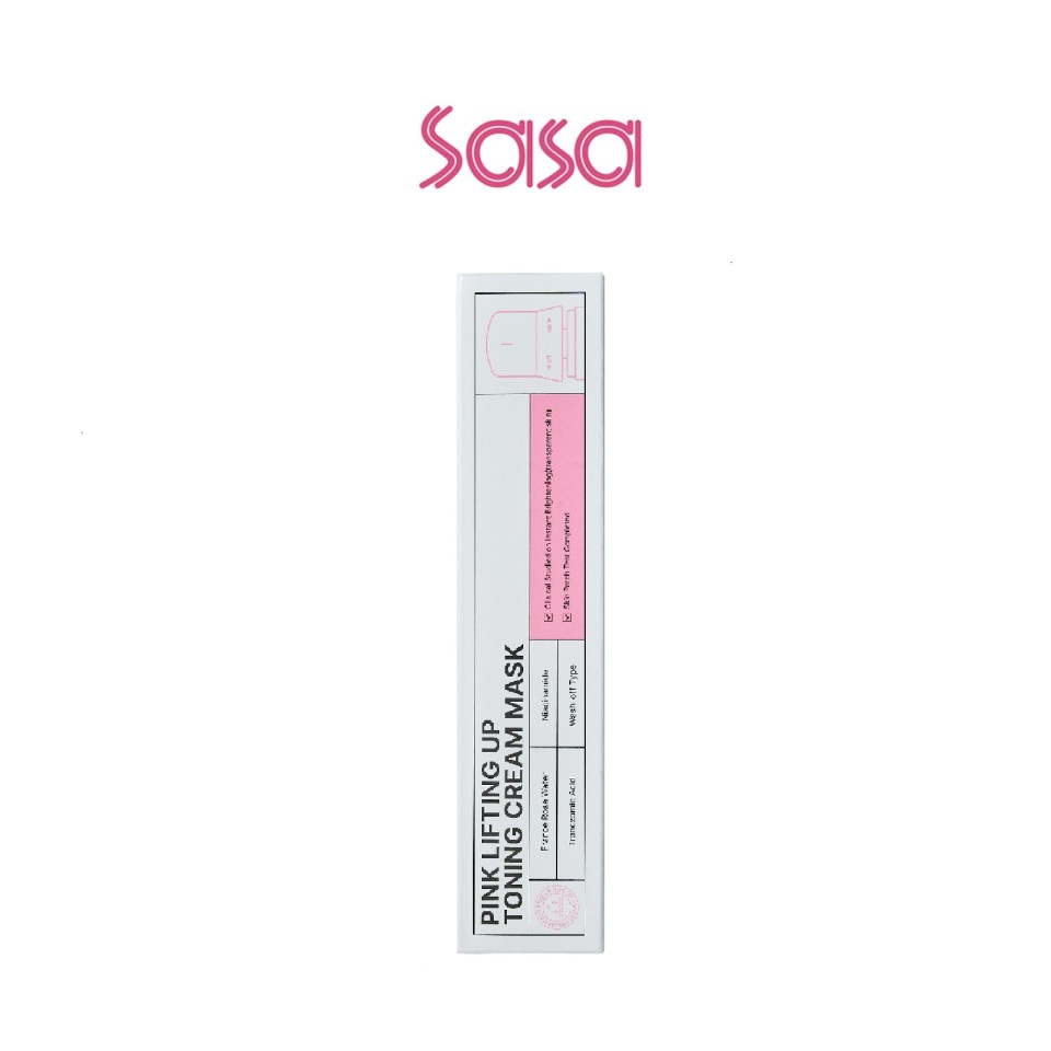PINK LIFTING UP TONING CREAM MASK
