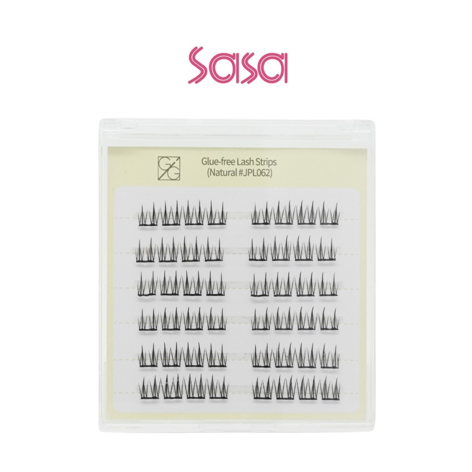 GLUE-FREE LASH NATURAL 48PCS (BLACK) GLUE-FREE LASH NATURAL 48PCS (BLACK)