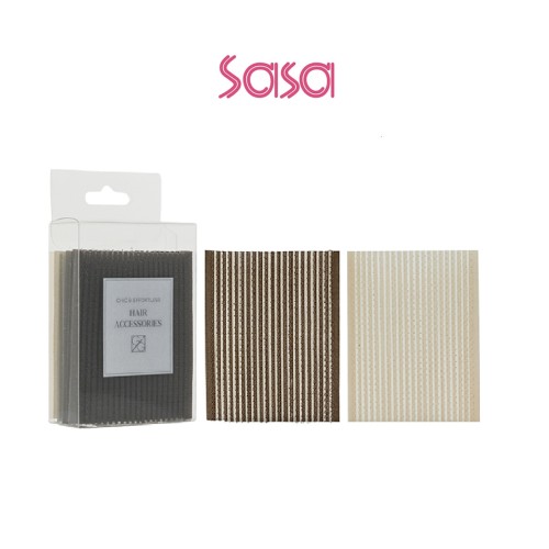 CREASELESS HAIR STICKERS 10PC (BROWN)