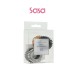 TRACELESS SPIRAL HAIR TIES 6PC (MIX)