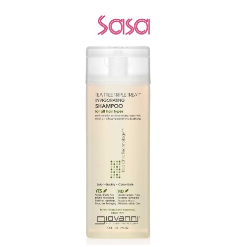TEA TREE TRIPLE TREAT INVIGORATING SHAMPOO 250ML