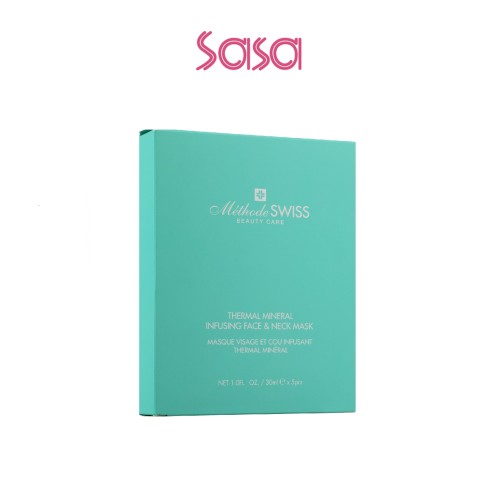 THERMAL MINERAL INFUSING FACE & NECK MASK 5'S