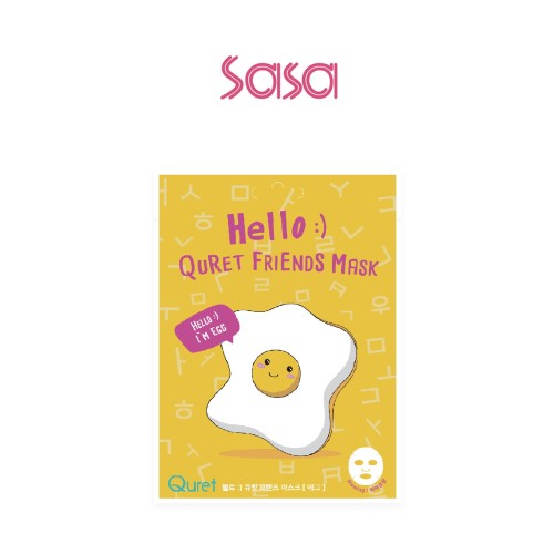 HELLO QURET FRIENDS MASK (EGG) 1'S