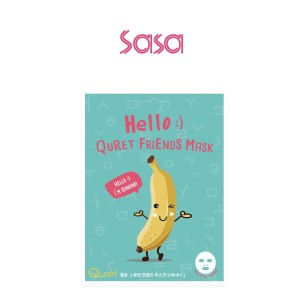 HELLO QURET FRIENDS MASK (BANANA) 1'S