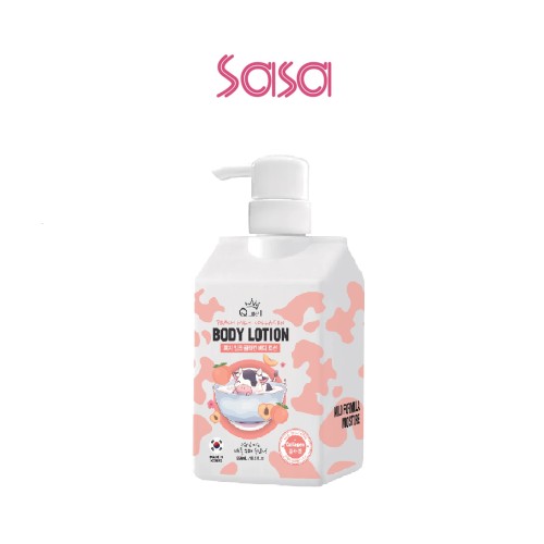 PEACH MILK COLLAGEN BODY LOTION 500ML