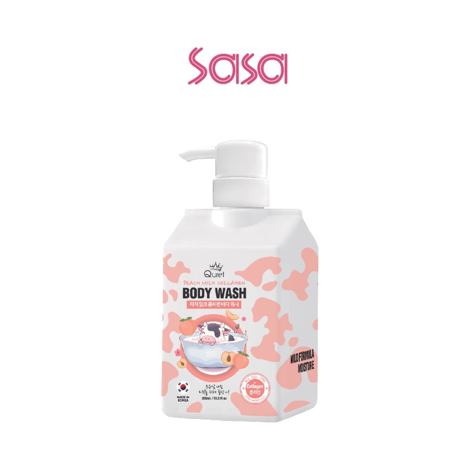 PEACH MILK COLLAGEN BODY WASH 500ML