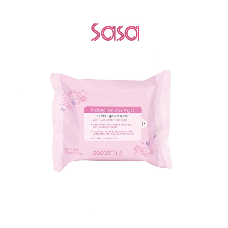 MAKEUP REMOVER TISSUES 25'S