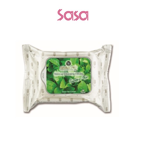 MAKEUP CLEANSING TISSUES 30'S (GREEN TEA)