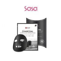 CHARCOAL MINERAL BLACK AMPOULE MASK 10'S