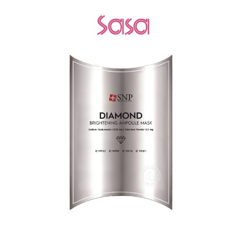 DIAMOND BRIGHTENING AMPOULE MASK 10'S