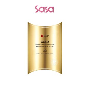 GOLD COLLAGEN AMPOULE MASK 10'S
