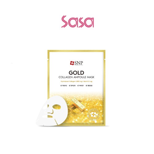 GOLD COLLAGEN AMPOULE MASK 5'S