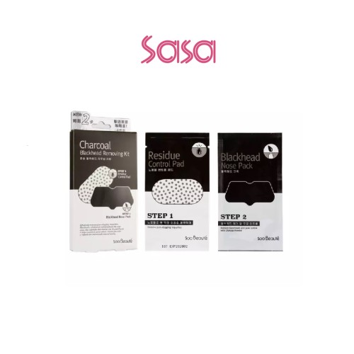 CHARCOAL BLACKHEAD REMOVING KIT 4'S
