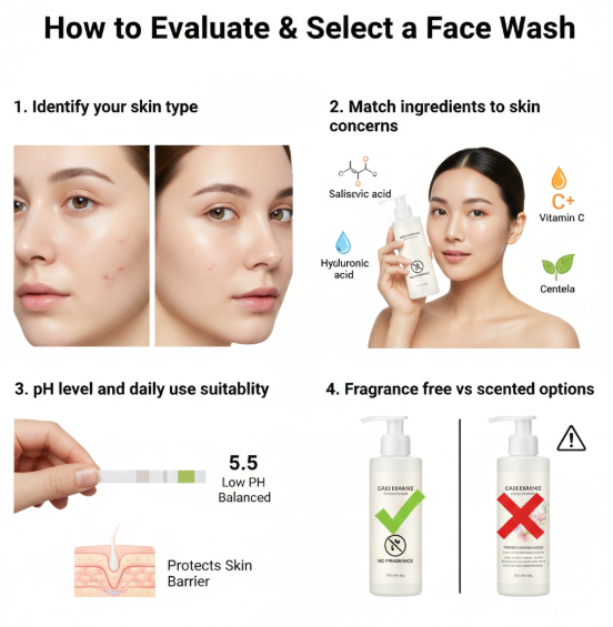 How to Evaluate & Select a Face Wash