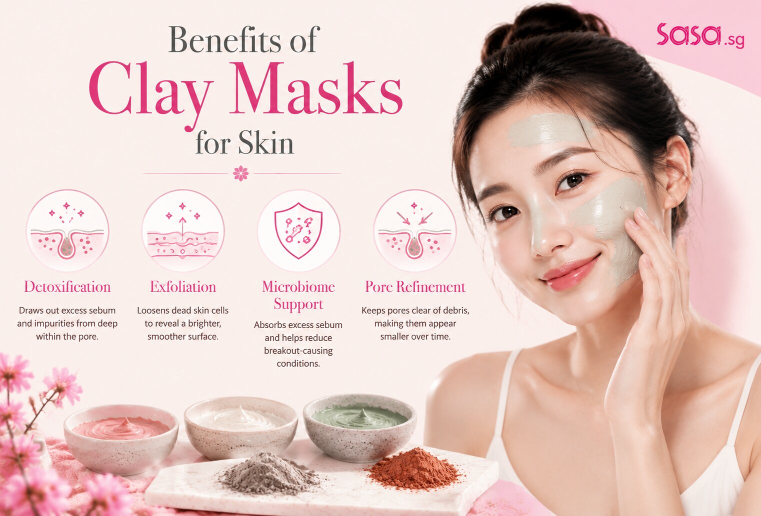 Benefits of clay masks for skin