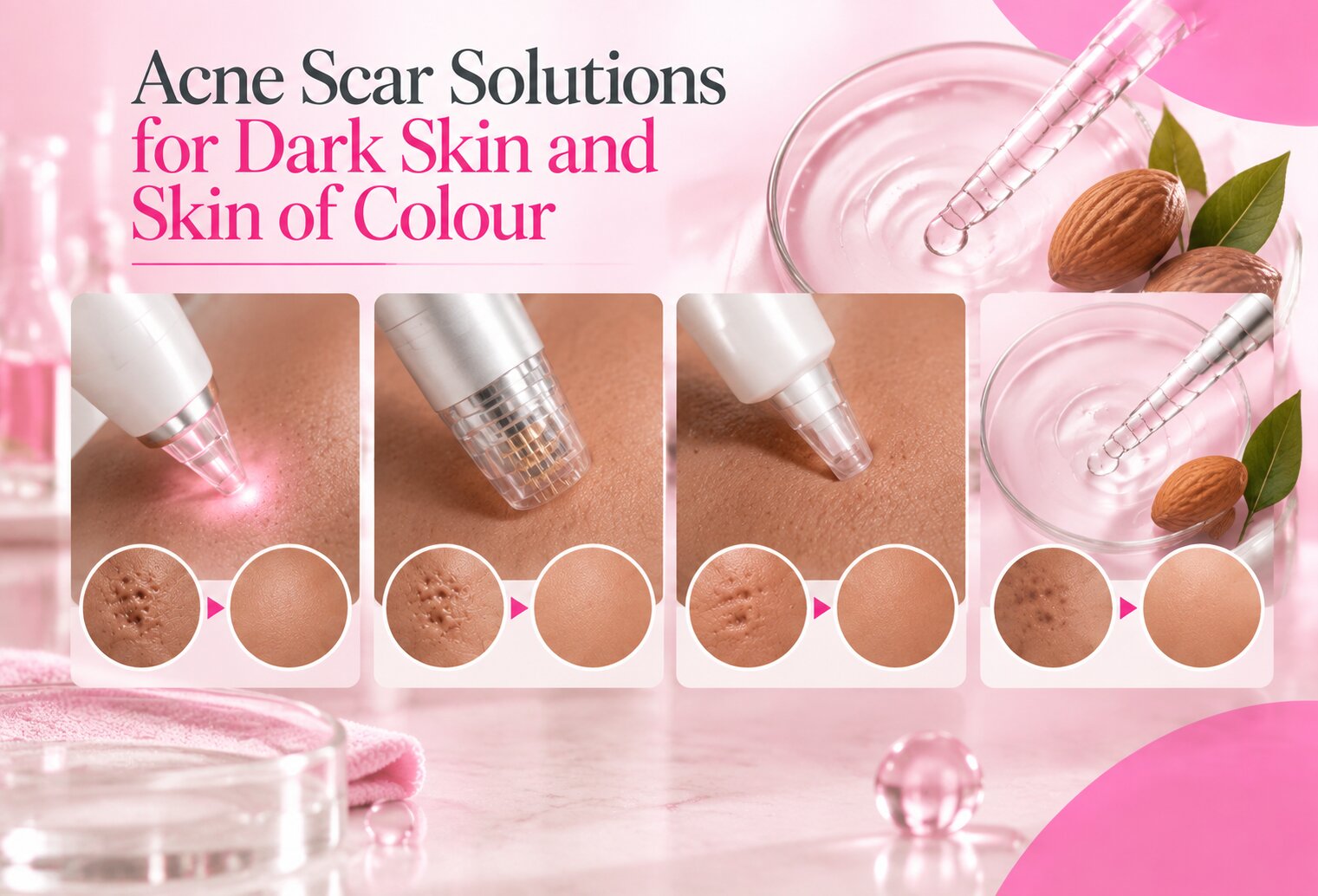 Acne Scar Solutions for Dark Skin and Skin of Colour