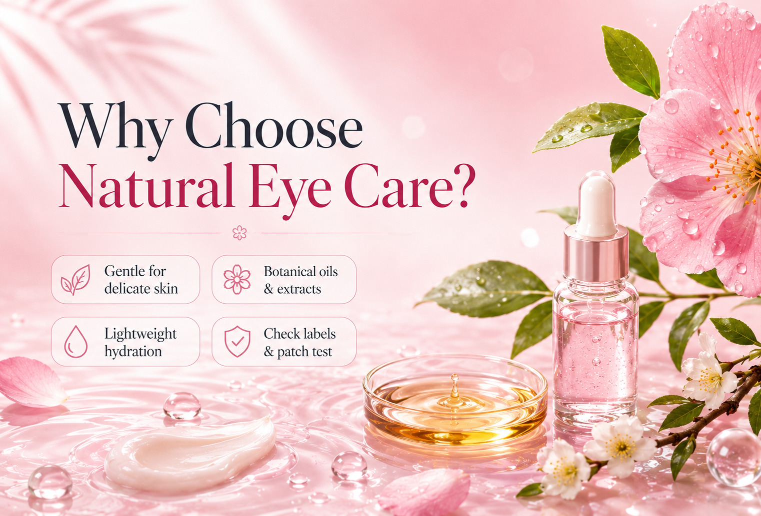 Why Choose Natural or Organic Eye Creams