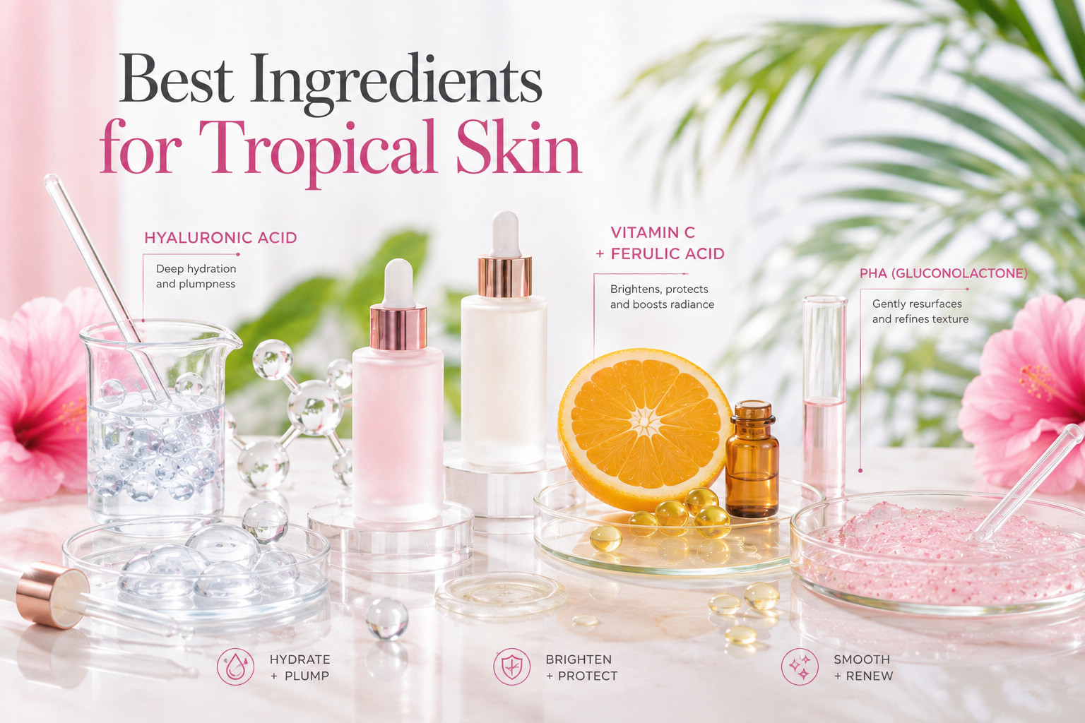 Best Active Ingredients for Tropical Skincare