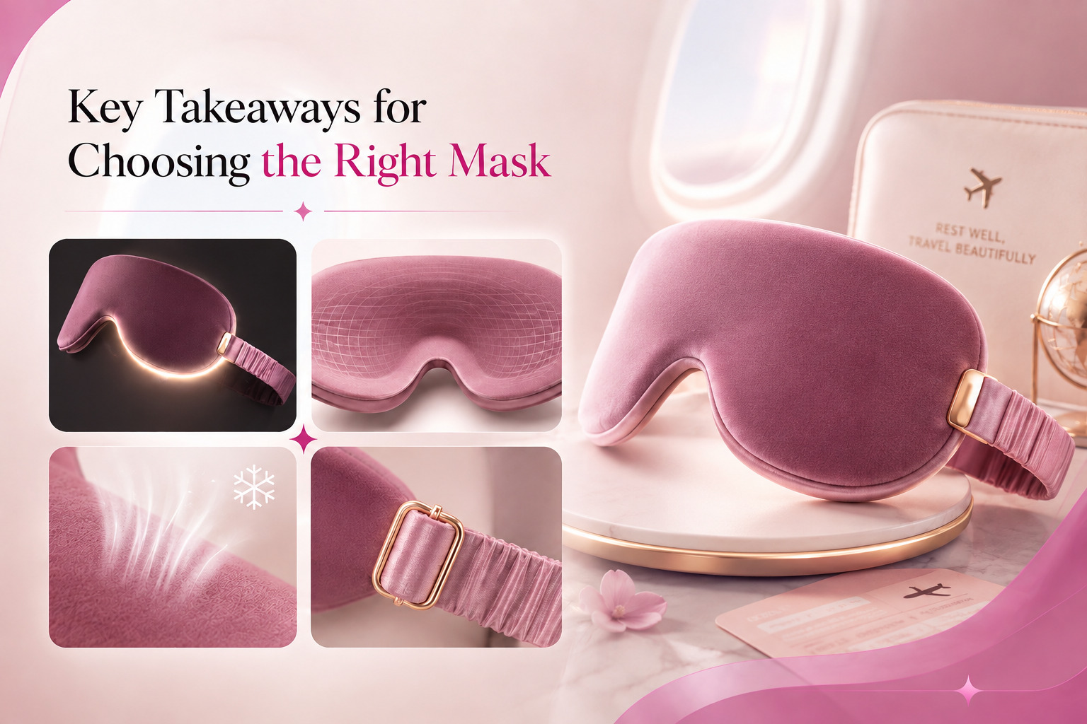 guide to choose the best sleep mask key takeaway