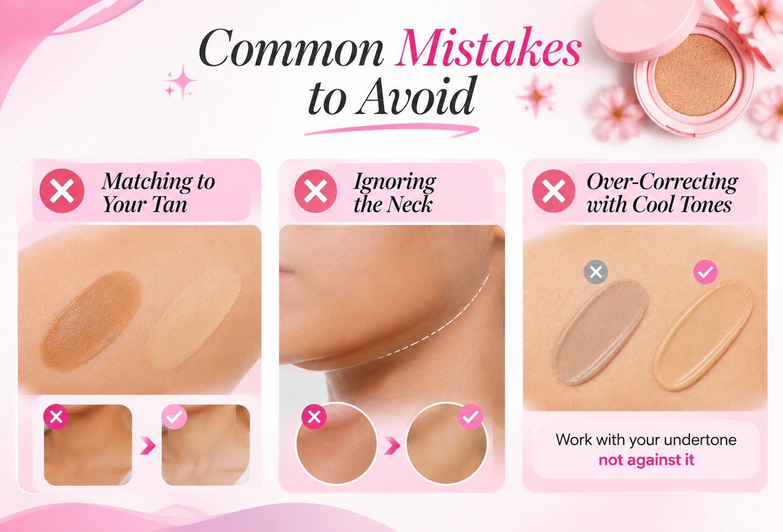 Korean Cushion Mistakes