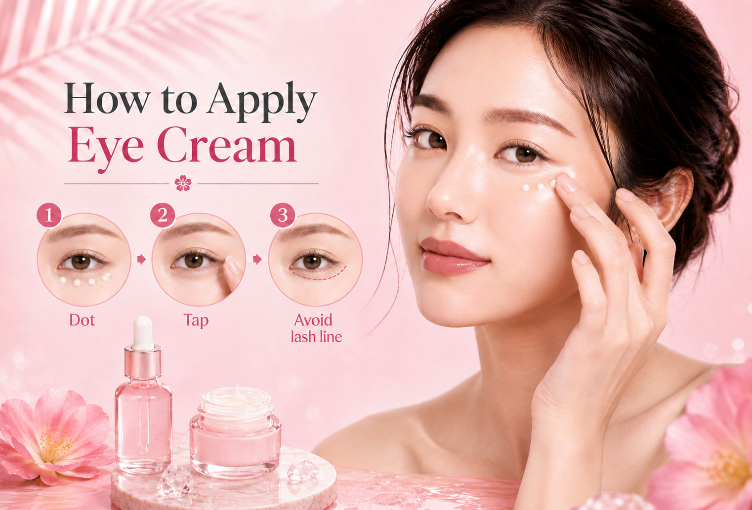 How to Apply Eye Cream
