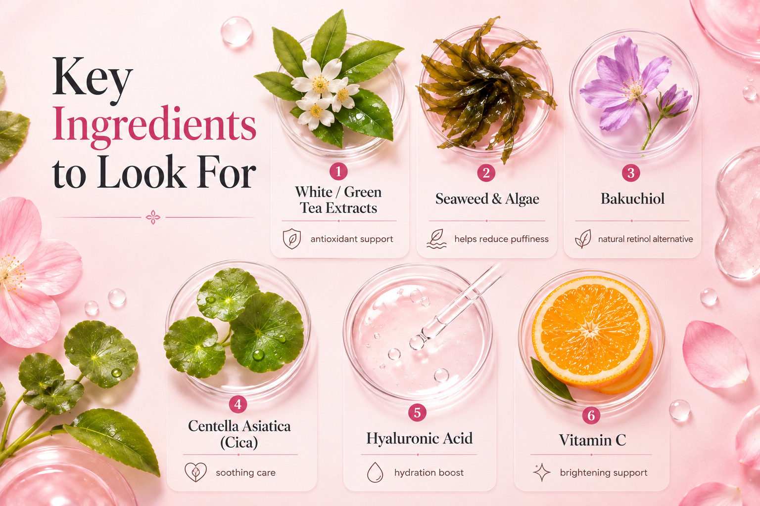 Key Ingredients to Look For in eye cream