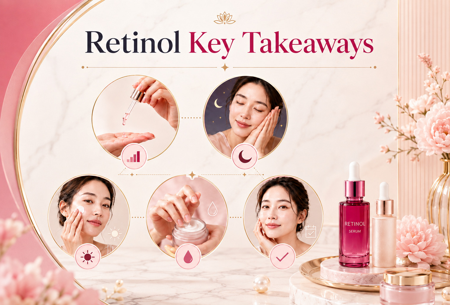 Key Takeaways for Retinol Usage