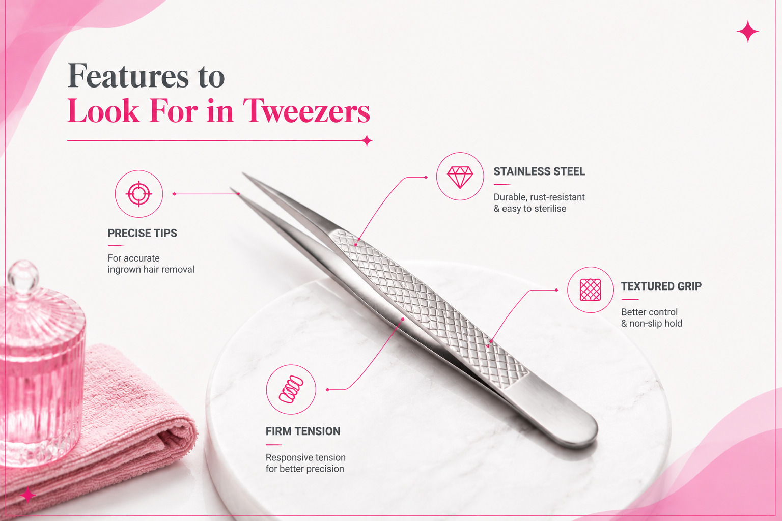 tweezer features to test