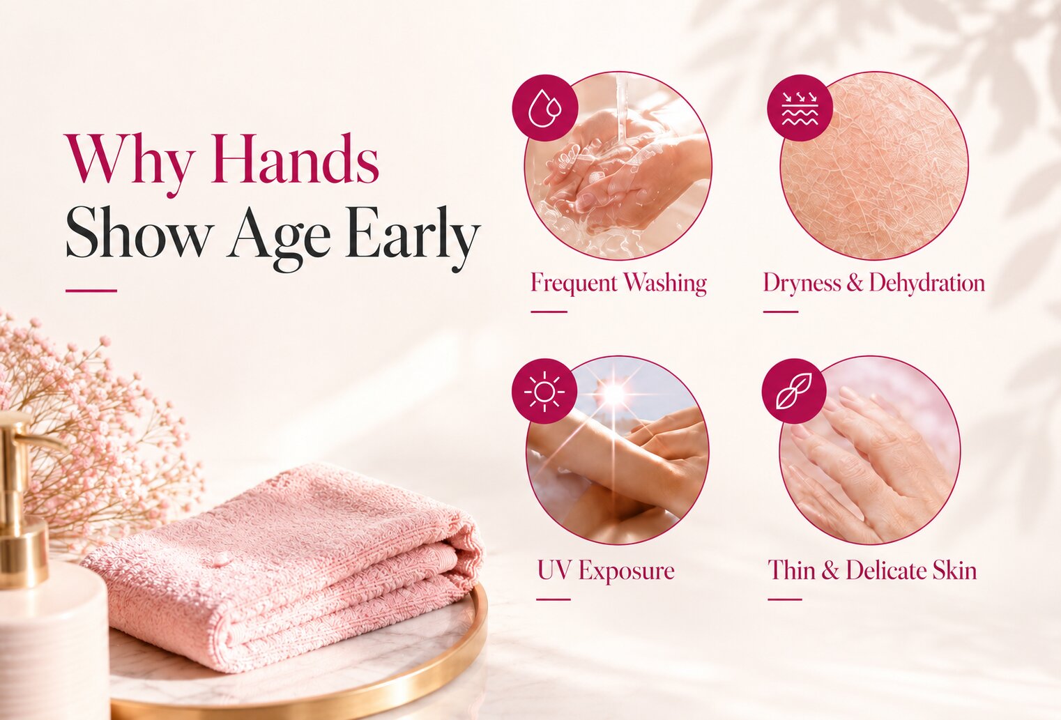 How hand creams help protect skin and reduce visible signs of ageing